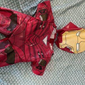 Build-A-Bear Red and Gold Superhero Costume